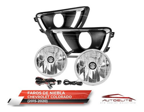 Imagen 2 de 10 de Kit Faros Niebla Colorado 2015 2016 2017 2018 2019 2020