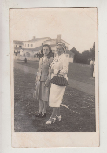 1942 Punta Del Este Postal Fotografia Rppc Hotel El Medano 