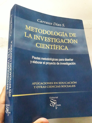 Libro De Metodologia De La Investigacion Cientifica Carrasco