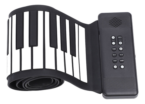 Teclado Flexible Roll Piano Up Para Niños Principiantes, Por