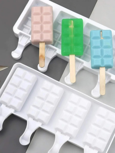 Moldes De Silicona Para Helados Molde Paletas Helado Pale051