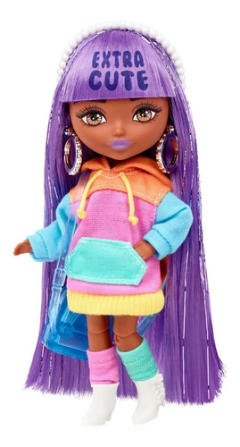 Barbie Extra Mini Vestido Sudadera Muñeca