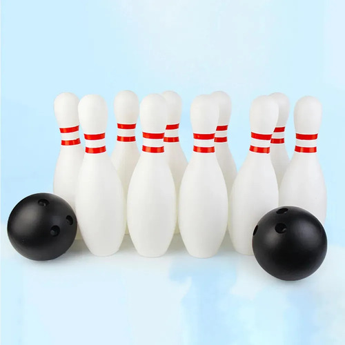 Mz Set De Bolos De Regalo For Niños, 10 Bolos Y 2 Bolas,