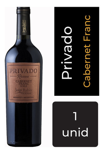 Vino Privado Jorge Rubio Cabernet Franc 750 Ml Mp Drinks