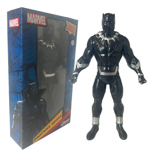 Boneco Pantera Negra Brinquedo Marvel Vingadores Articulado