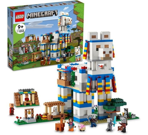 Set Lego Minecraft 21188 El Pueblo Llama 1252 Pzs 