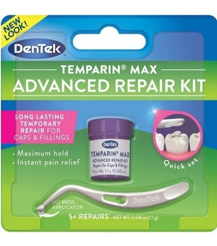 Imagen 1 de 8 de Reparacion Temporal Dentek Dispon - Unidad a $38777