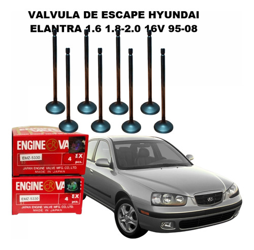 Valvula De Escape Hyundai Elantra 1.6 1.8-2.0 16v 95-08