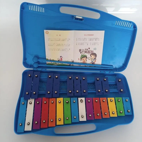 Profesional 25 Notas Glockenspiel Xilófono Percusión