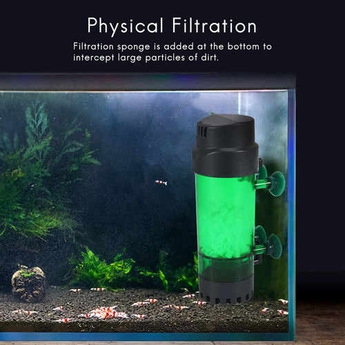 Filtro De Cama Móvel Fluidizado Bubble Bio Me Para Aquário