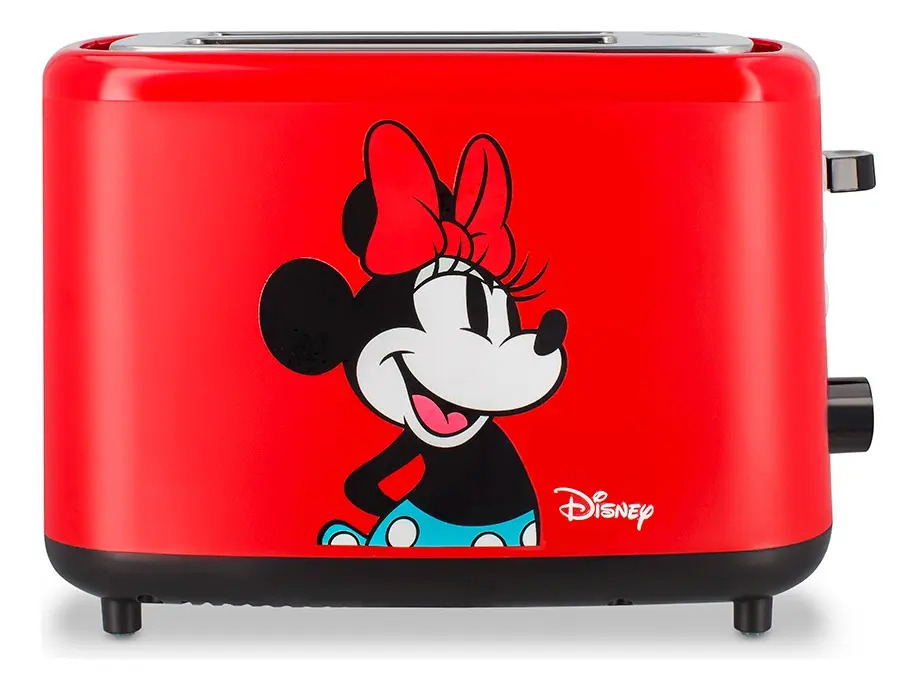 Tostadora Atma TOAT39 Minnie Disney rojo