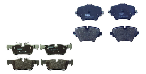 Kit Balatas Bajos Metales Cooper Clubman 16 Al 17 Trw