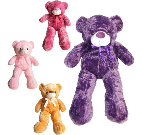 Peluche De Oso 90cm  4 Colores