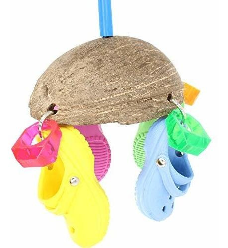 Bonka Bird Toys 1784 Coco Croc Bird Toy Jaula De Loro Juguet