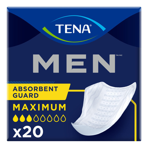 Tena Almohadilla De Incontinencia Maximum Guard Para Hombres