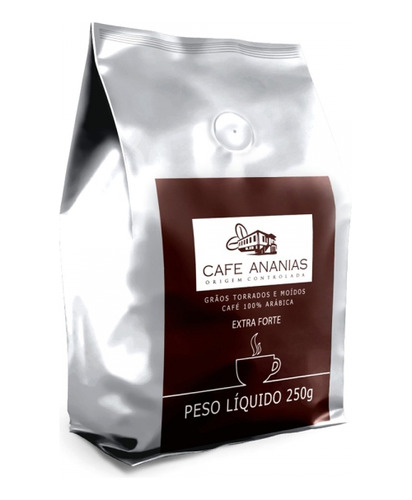 Café Torrado E Moído Extra Forte 100% Arábica Ananias 250g