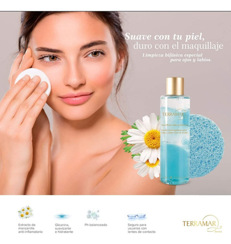 Loción Desmaquillante Ojos Y Labios Libre De Aceite Terramar