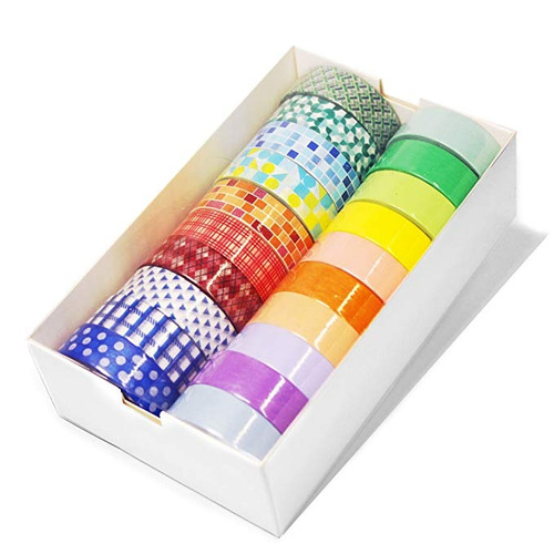 Arriba - Pantone Washi Tape Valor Bundle Set Con 10 Rollos D