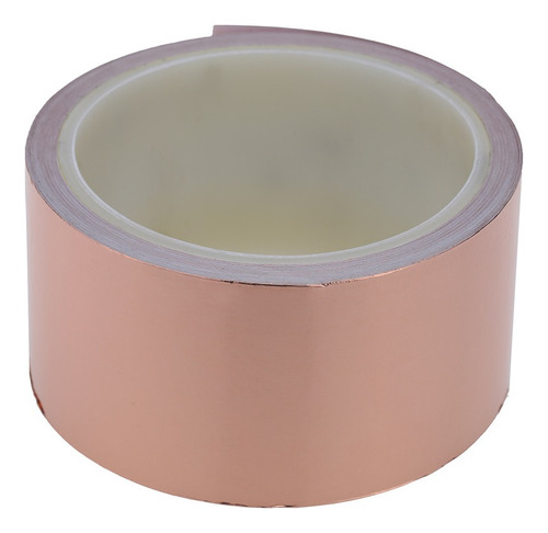 50mm * 10m Fita De Folha De Cobre Um Lado Emi Blindagem Únic