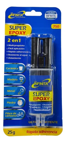 Soldadura Epoxica 2 En 1 Pegante Multiproposito Jeringa 25g