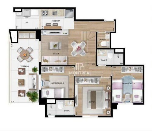 Cobertura À Venda, 161 M² Por R$ 1.150.000,00 - Tatuapé - São Paulo/sp - Co0050