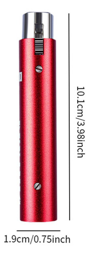 Amplificador De Microfone Dinâmico Vermelho