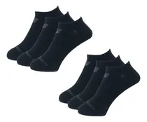 Comprar Medias Cortas New Balance Performance Flat Knit 6 Pack Negra