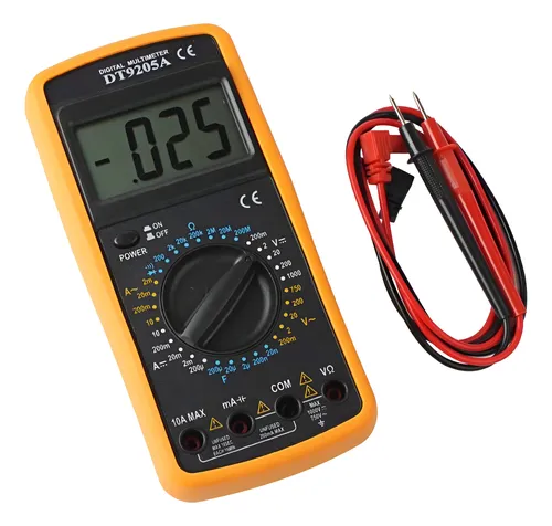 Multímetro Digital Dt9205 - Digital Multimeter