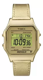 Relógio Timex Indigo Heritage Dourado - Tw2p76900wwn