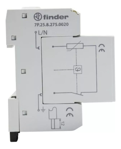 Dps-protetor De Surtos Classe 2 40ka 275v Tetrapolar Finder