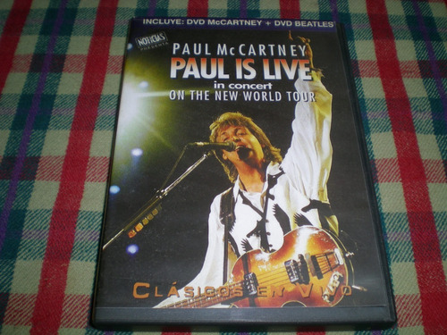 Paul Mccartney / Dvd In Concert + Dvd The Beatles  Ind. Arg.