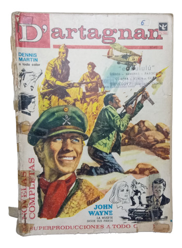 10 Revistas D Artagnan - El Tony. Edit Columba (Usado)