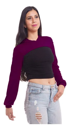 Sudadera super corta new arrivals