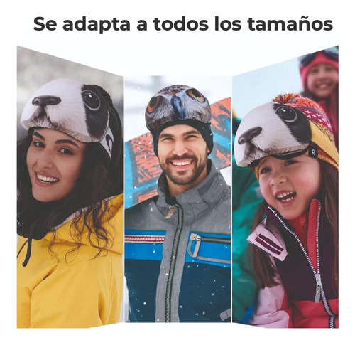 Funda Antiparras Ski/snow/bici Microfibra Rash