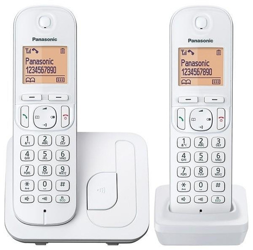 Teléfono Inalámbrico Digital Panasonic Kx-tgc212- Blanco