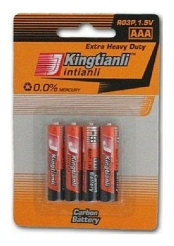 Pilas Baterias Aaa Calidad Pack X4 Unidades