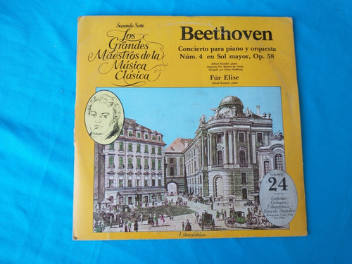 Los Grandes Maestros De La Musica Beethoven Acetato Vinil Lp