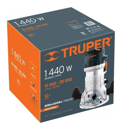 Ruteadora Industrial 1440w Truper