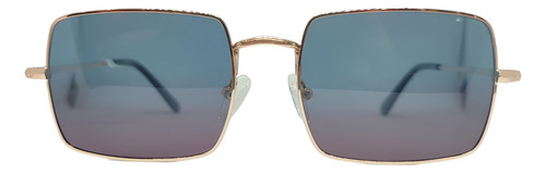 Anteojo De Sol Lisbon Rayen C4 Océano Azul Y Lilsña Azul Y Lila Dorado Brillo Dorado Brillo
