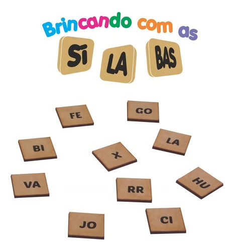 Brincadeira Com Silabas Aprendendo A Ler Escrever Infantil