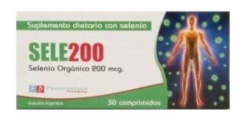 Antioxidante Original Sele200 X 30 Compr Selenio Organico
