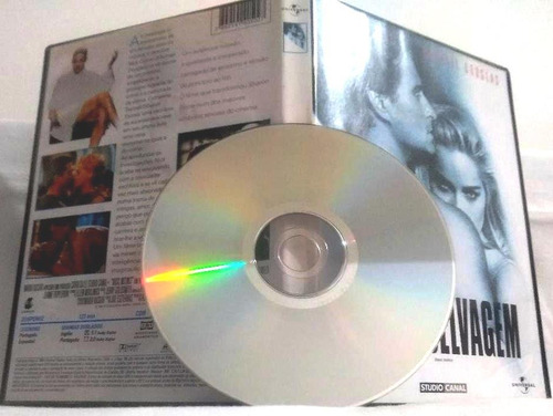 Dvd Instinto Selvagem 1992-novo-original