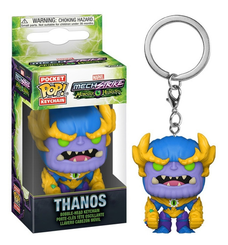Funko Pop! Llavero : Monster Hunters - Thanos