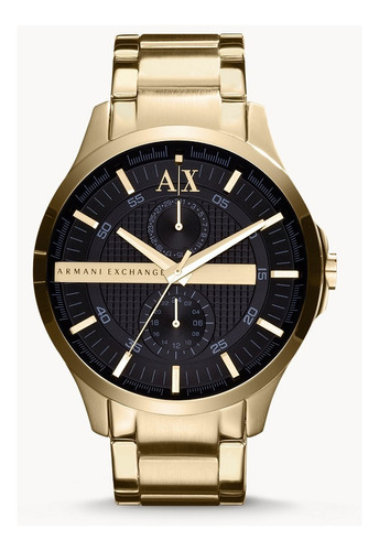 Reloj Armani Exchange Ax2122 Caballero Gold