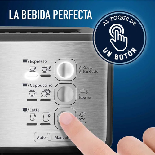 Imagen 4 de 10 de Cafetera Automática Oster Prima Latte De Espresso 1050w