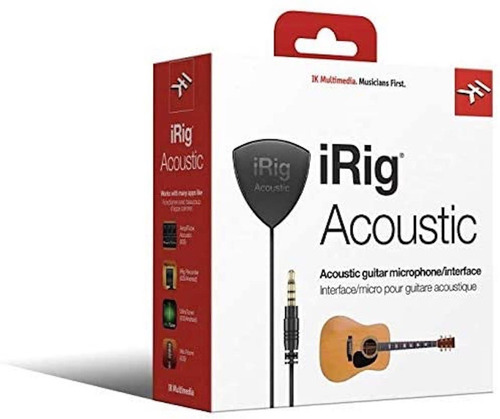  Ik Multimedia Irig Interfaz-micrófono Guitarra Acústica