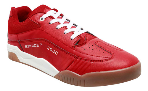 Tenis Urbanos Jalen Rojos Hombre Cintas Fareli