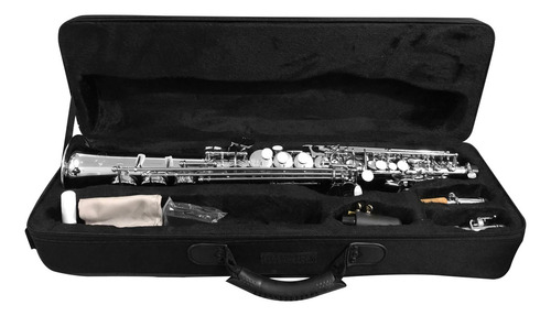 Saxofon Soprano Fanpro Sxsreni Recto Niquelado