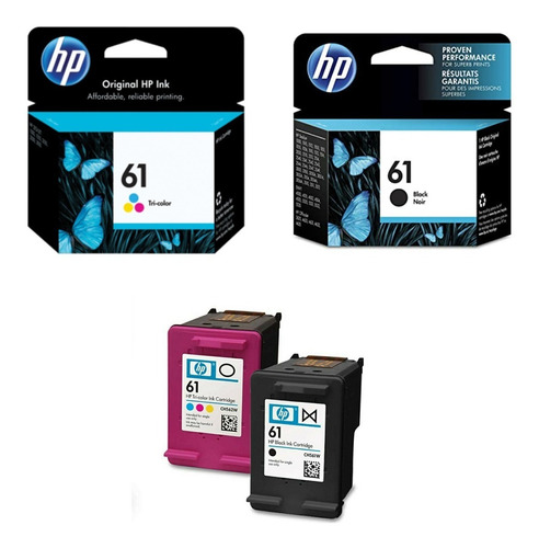 Cartuchos Hp 664 662 667 122 74 75 61 901 60 21 22 670 675