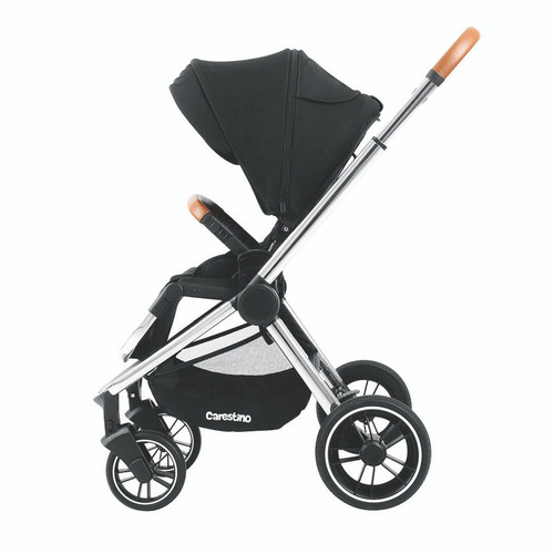 Cochecito Carestino Beverly V2 Con Accesorios - Negro